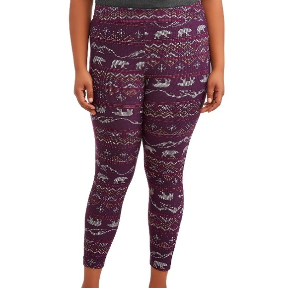 Super soft Holiday themed leggings - Picture 1 of 4